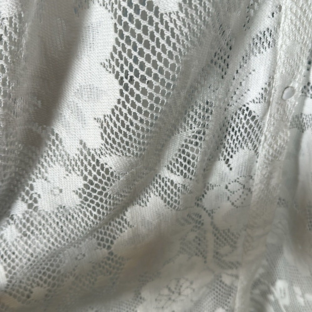 Boston Proper Lace Button Up Maxi Dress- Excellent condition worn once - Picture 11 of 12